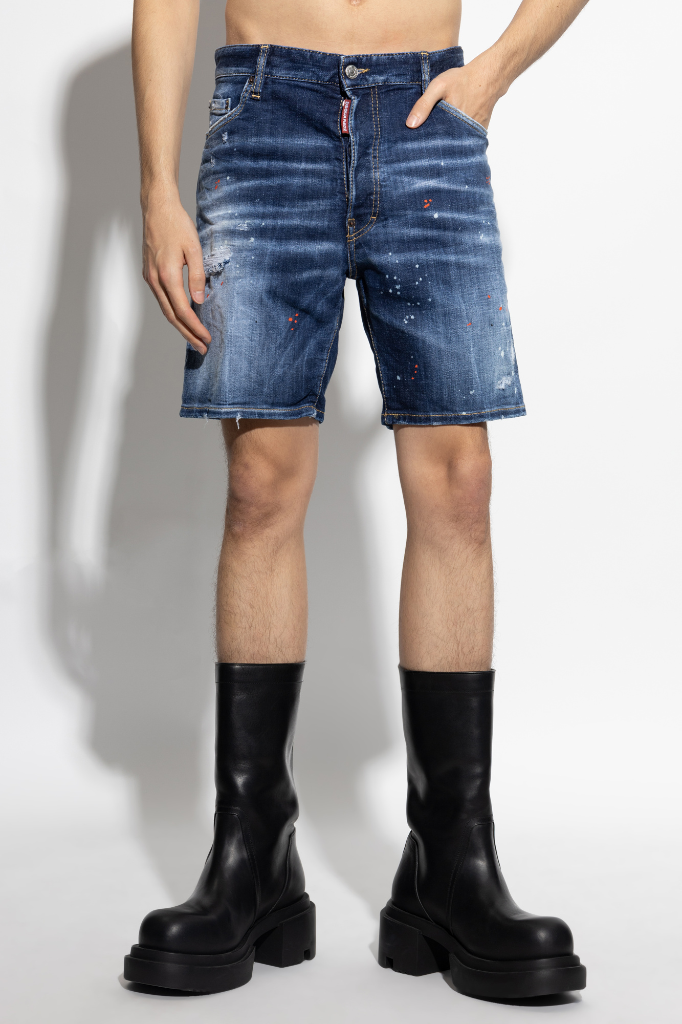 Dsquared2 Denim shorts Marine | Men's Clothing | Vitkac Dsquared2 Denim shorts Marine | Men's Clothing | Vitkac